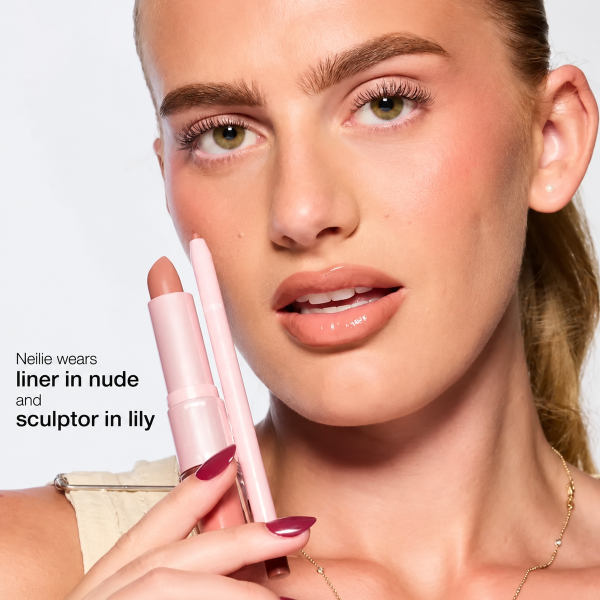 🔥 lip sculptor & liner - 3-in-1 lip combo: lip liner, lipstick & lip gloss