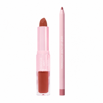 🔥 lip sculptor & liner - 3-in-1 lip combo: lip liner, lipstick & lip gloss