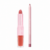 hibiscus + mauve liner