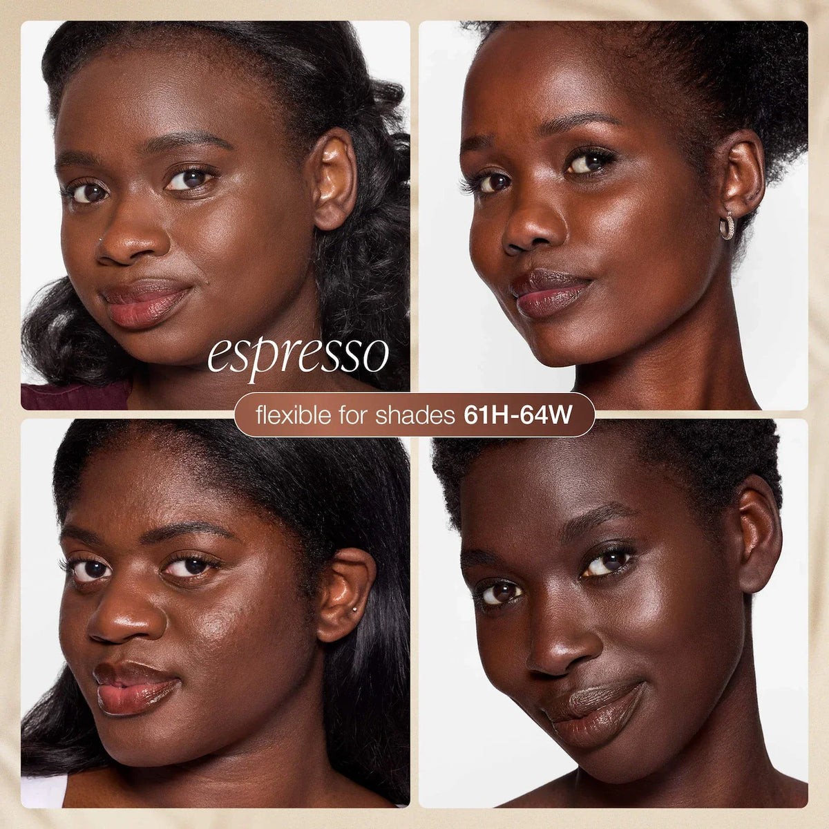 CC color-correcting tinted serum + creaseless setting powder